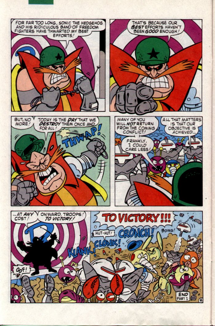 Sonic - Archie Adventure Series January 1995 Page 6